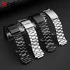 For TimeX Tide Series Stainless Steel Watch Strap T2N721 T2N720 TW2R55500 T2N739 Men's Lug End Metal Bracelet 24x16mm with Tools
