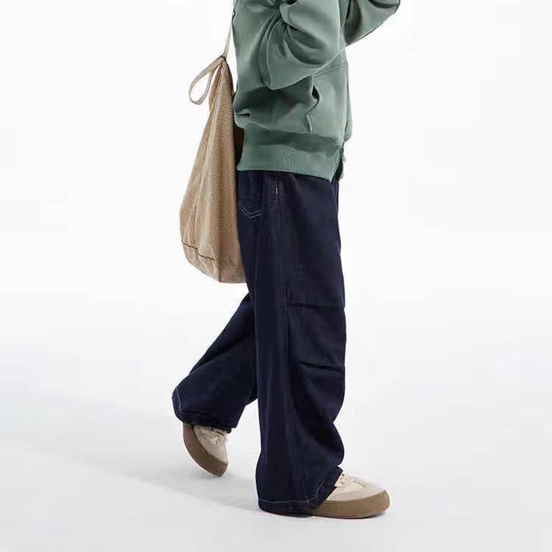 Boy's Loose Parachute Denim Jeans