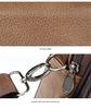 Top Grain Cowhide Vintage Men's Crossbody Leather Bag - Vertical Casual Shoulder Bag, Portable and Multifunctional