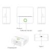 Bluetooth-compatible Portable Thermal Printer with USB Cable Photo Label Printer 800mAh Wireless Impresora Paper Inkless Printer