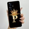For Realme C55 RMX3710 Luxury Crown Letters Cover Soft Silicone Phone Case For Realme Narzo N55 C 55 RealmeC55 NarzoN55 Bumper