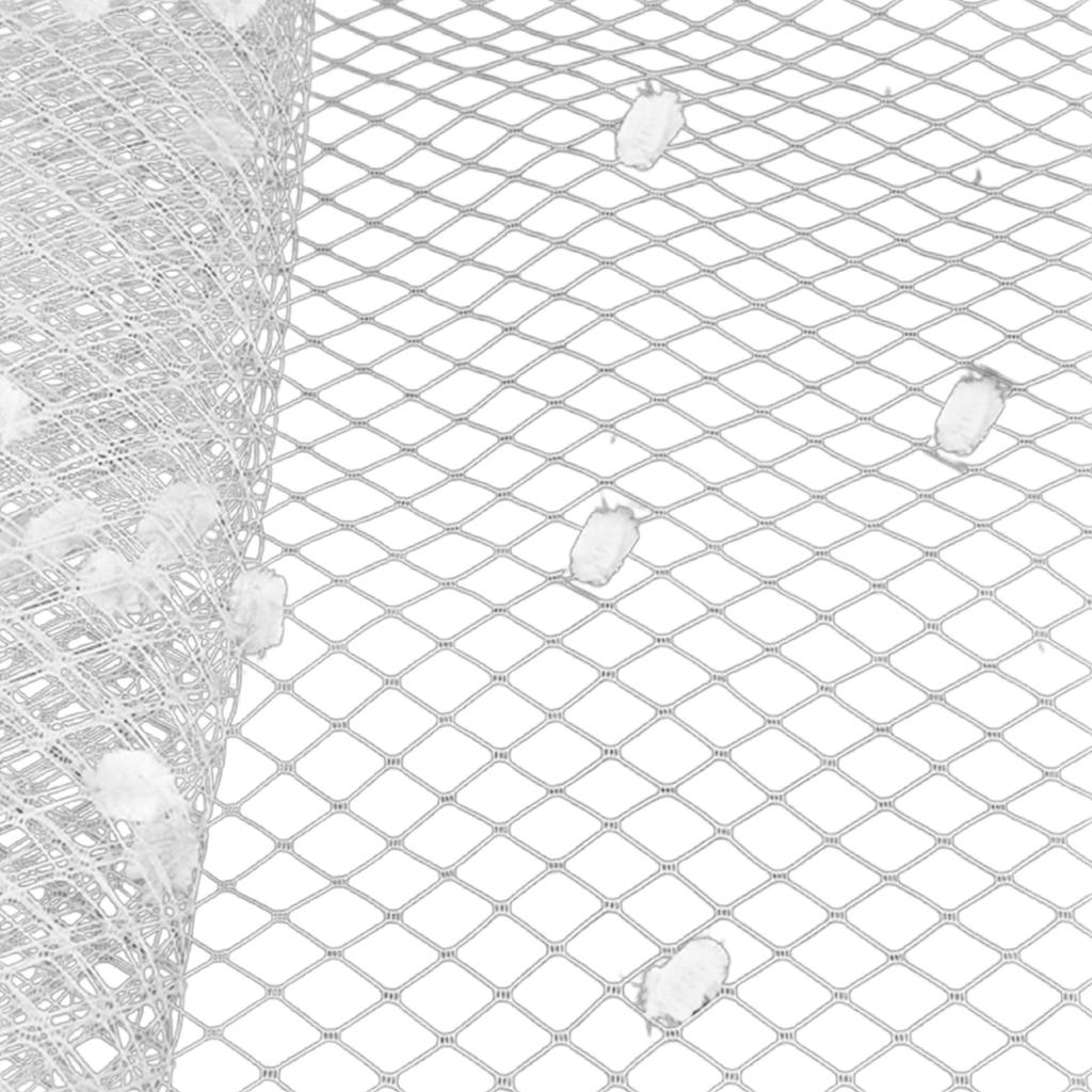 45 cm pločio tiulio tinklelis sinamajaus skrybėlių vualis tinklelis audinys kaspinų lankelių gamybos projektui fascinatorių skrybėlių rankdarbių medžiagos