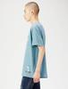 Lee Official Collaboration Back Print Blue Small T-Shirt, Men's, LT3043-347, Gray,