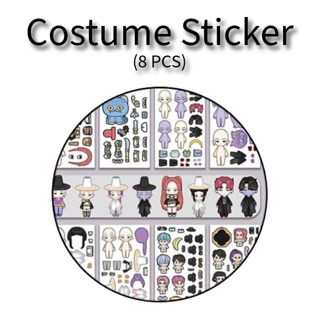 K-Pop Demon Hunters Photo Cards, Stickers (7 Options)