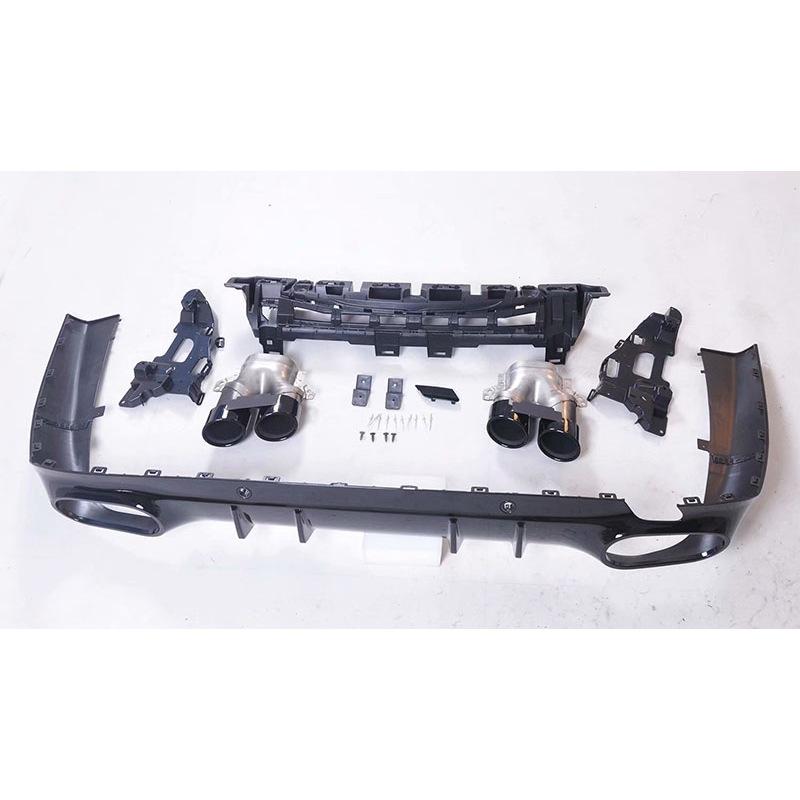 19-21 Mercedes-Benz CLS260/300/350 AMG CLS53 Rear Lip Quad Exhaust Tips