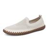 Fashion Handmade Mens Summer Loafers Handmade Casual Driving Flats Travel Slip-on Shoes Comfy Moccasins Leisure Walk Male Business Shoes