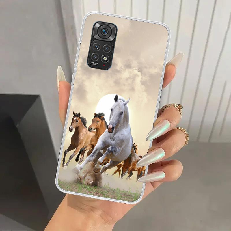 Horse Great Beauty Galloping Phone Case for Xiaomi Redmi Note 15 14 14S 13 12S 12 Pro 11S 11 Plus 11T 11E 10S Soft Funda Print S