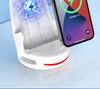 Creative Wireless Charging Phone Stand for Apple, Huawei, and Android - Desktop Bedside