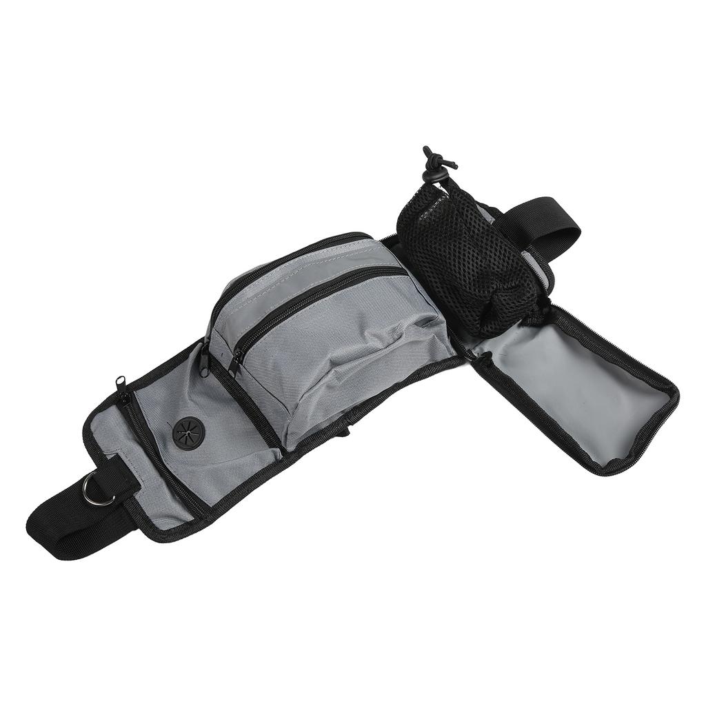 Hundetraining Hüfttasche Große Kapazität Reflektierend Welpen Leckerli Hüftbeutel mit Flaschenhalter Kot