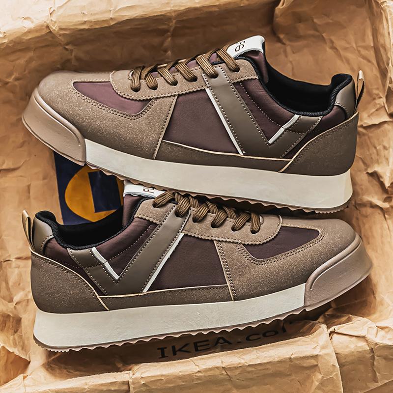 

Men s Fashion Sneakers Autumn Skateboard Shoes Classic Retro Platform Casual Sneakers Comfortable Walking Running Shoes for Men 39