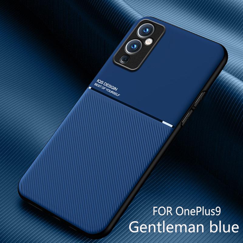 for oneplus 9rt 5g case leather texture car magnetic holder back cover for oneplus9rt one plus 9 rt 9r t plus9rt phone cases