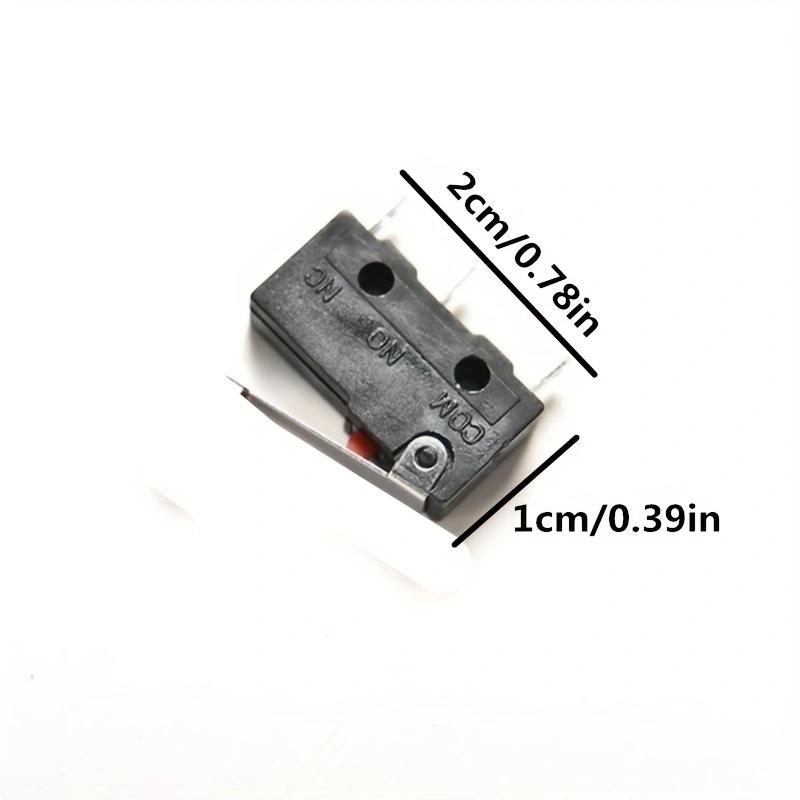 5pcs  Microswitch Micro Roller Lever Arm Open Close Limit Switch KW12-3 PCB