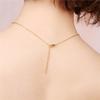 Stainless Steel Alphabet Letter Pendant Necklace A-Z Initial Charm Heart Shape Design Adjustable Chain Hypoallergenic Jewelry for Everyday Wear
