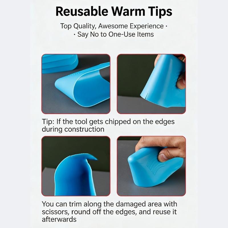 Flexible Grouting Applicators Caulking Finishers Tile Grout Tool For Easy Cleaning And Accurate Tile Gaps Filling