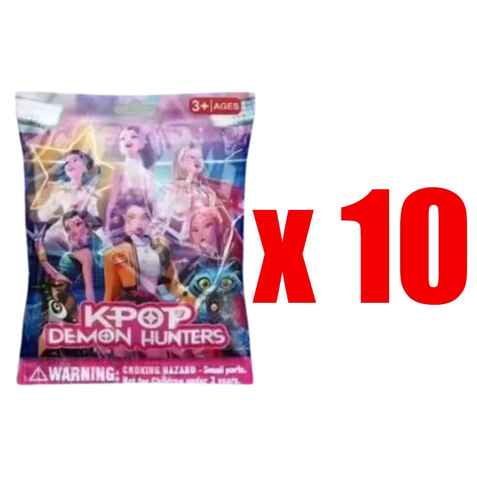 Anime KPop Demon Hunters Box HUNTRIX SAJA BOYS RUMI MIRA ZOEY Derpy Tiger Actionfigur Modellpuppe Spielzeug Überraschungsdeko Geschenk