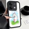 Phone Case for Xiaomi Redmi Note 15 14 13 Pro Plus Bull Terrier Dog Cute Puppies Shell 12S 11 11S 11T 5G 14S Soft Silicone Funda