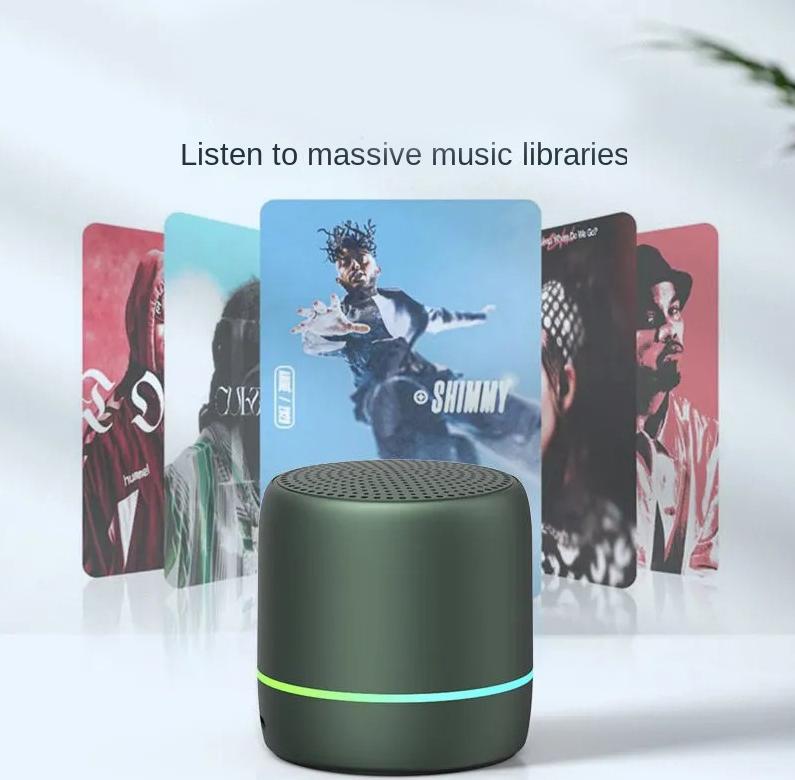 M01 Wireless Bluetooth Speaker – Compact & Portable Subwoofer for Outdoor and Indoor Use