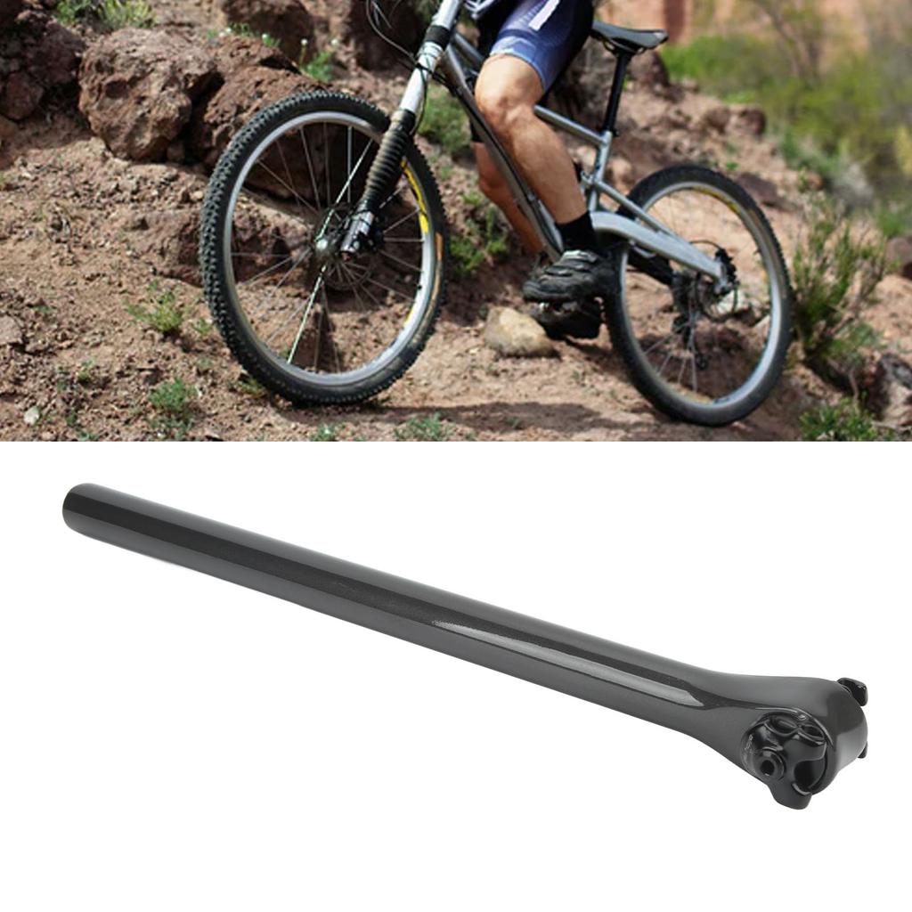 Road Bike Seatpost Carbon Light Shock Absorption Bike Accessory for Replacement