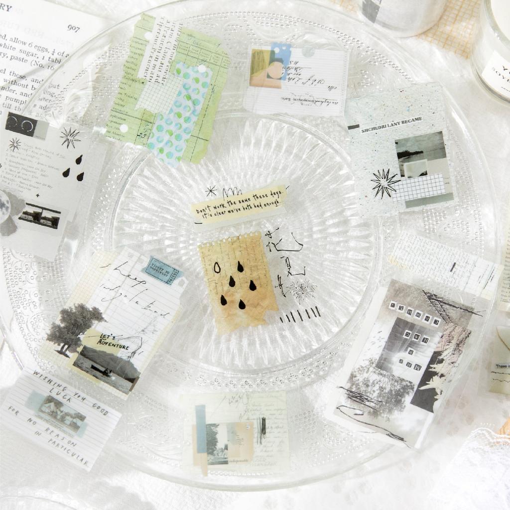 5cm×200cmTape Freedom is a Wild Series of Literary and Retro Hand Account Decoration Materials for Reusable Stickers