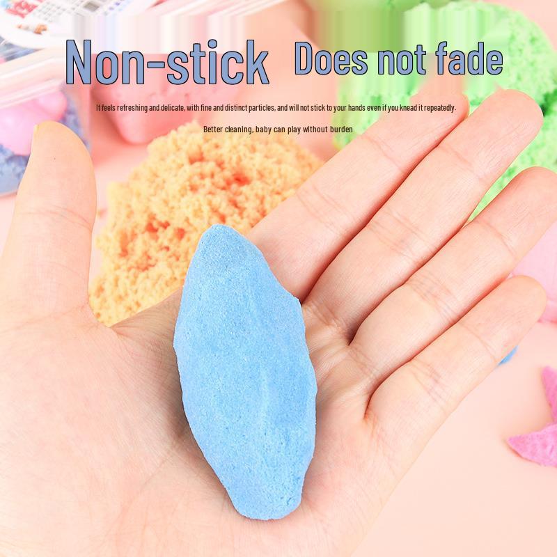 Creative Kids' Cotton Sand & Colored Clay DIY Playdough Set