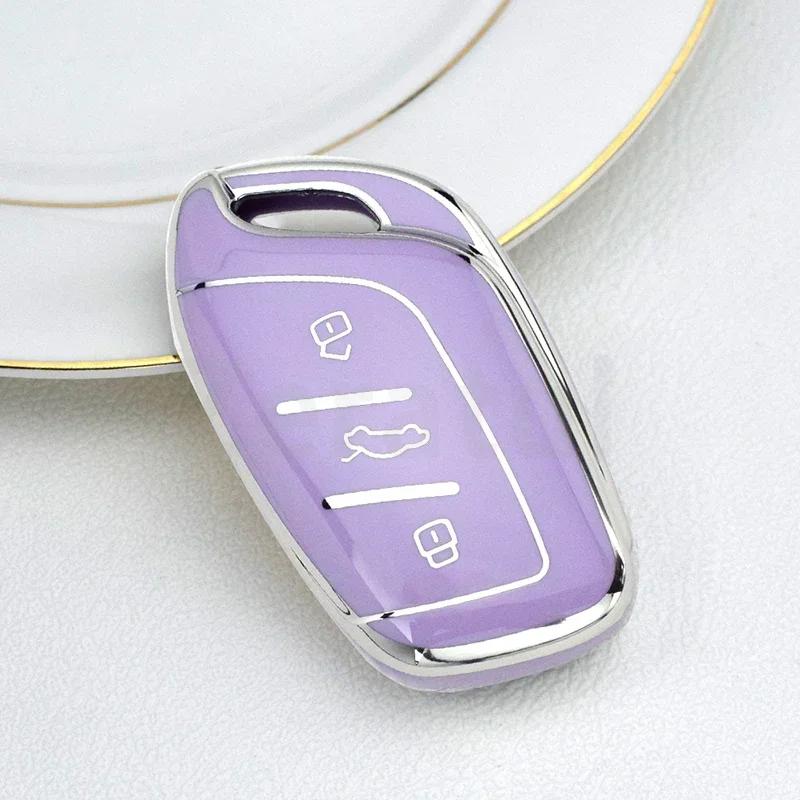 Tpu Car Remote Smart Key Cover Case For Mg Zs Ev Mg6 Ezs Hs Ehs   For Roewe Rx5 I6 I5 Rx3 Rx8 Erx5 Shell Holder