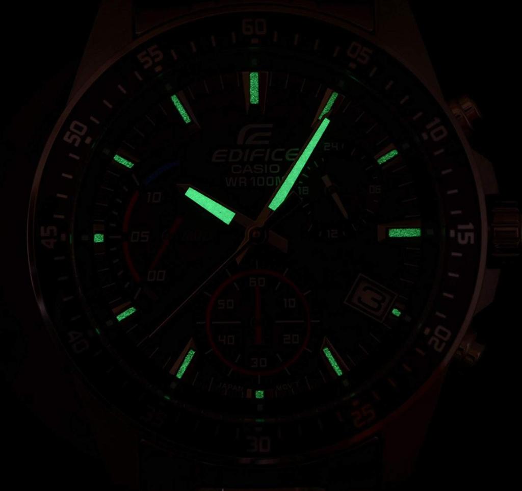 Casio Edifice EFV-540D-2AVUDF Men's Watch, 100m Water Resistant, Chronograph [Parallel Import]