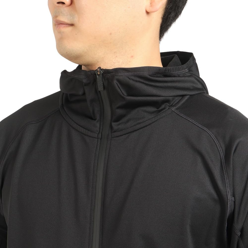 Asics Training Wear ACTIBREEZE Jacquard Stretch Knit Hoodie 2031D328 Fleece-Lined Men's