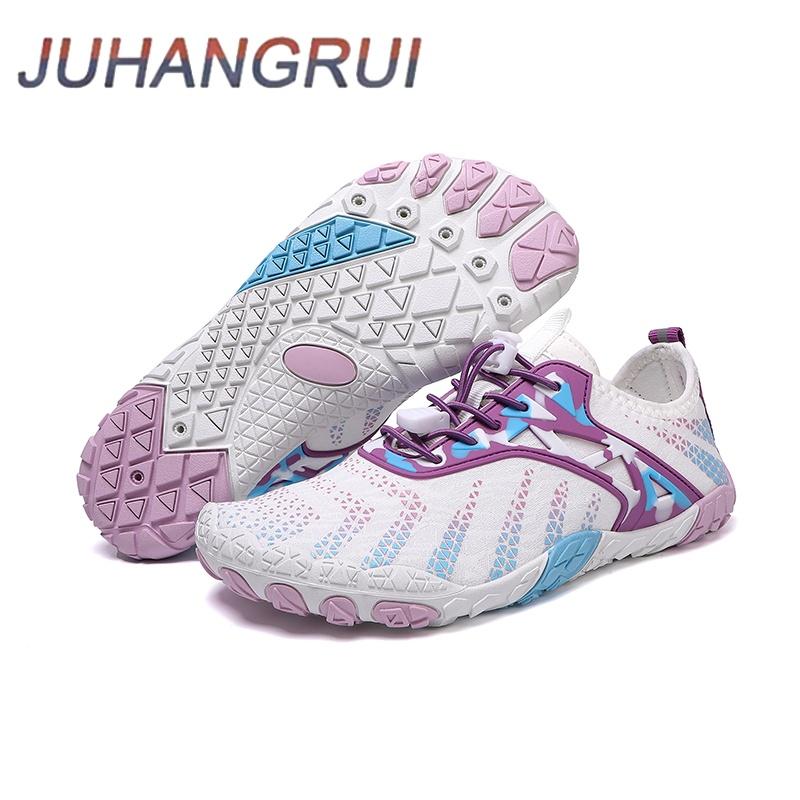 Men Women Quick-Drying Beach Aqua Shoes Barefoot Water Shoes Man Aquatic Sneaker Sports Athletic Walking Shoes Anti-Non Slip