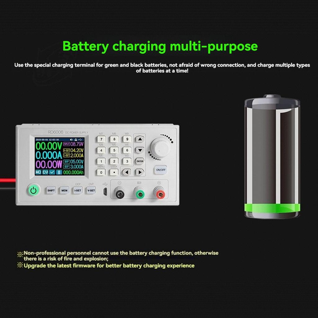 RD6006W Digital Control Power Supply Buck Converter 60V 6A DC Voltage Power Supply Regulated Module