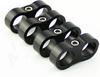 4Pcs AN10 19MM Hose Separator Clamp Fitting Adapter Bracket Black for Tidy Hose