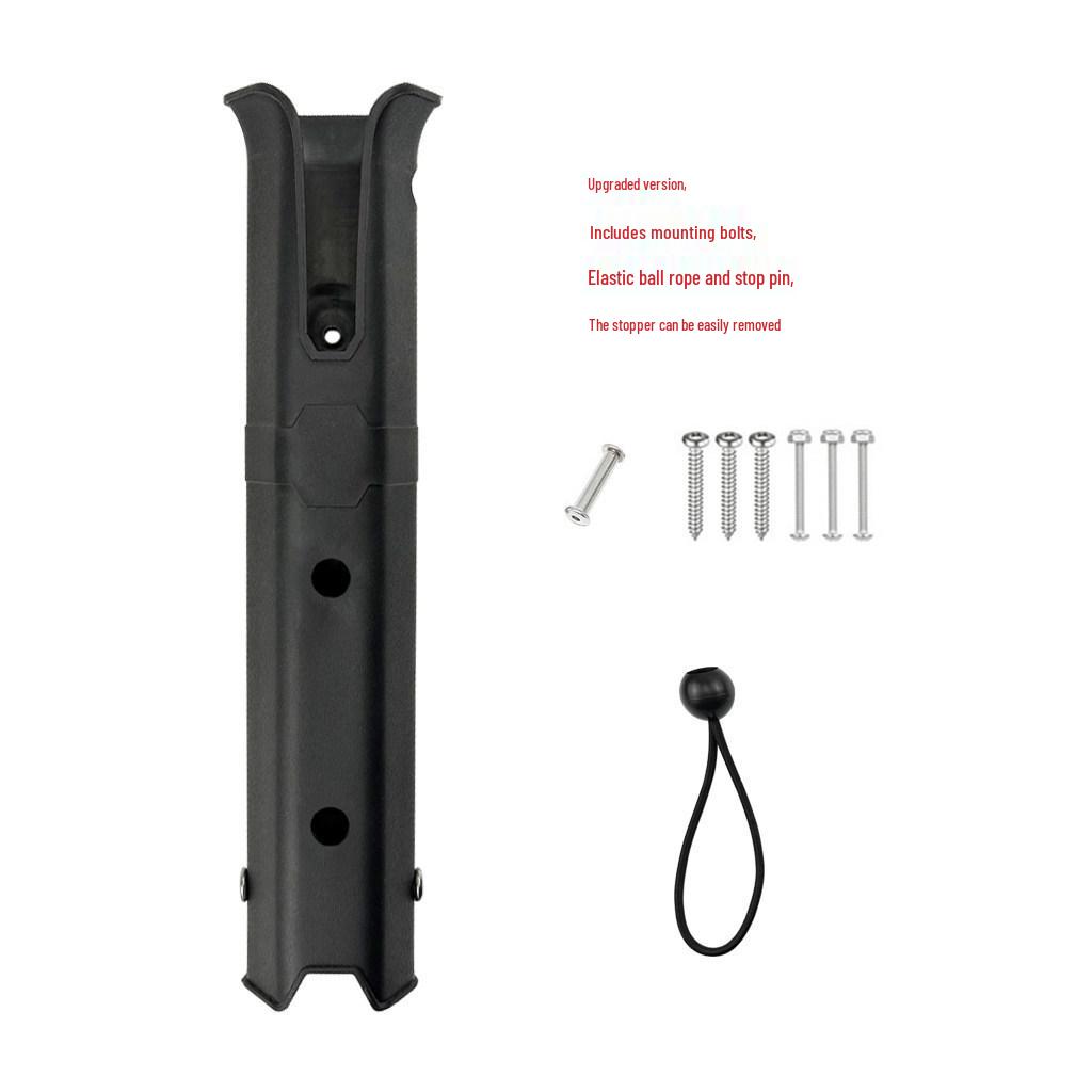 Hole-Free Marine Single Fishing Rod Holder Tube for Motorcycle, Boat, Yacht, & Fishing Box
