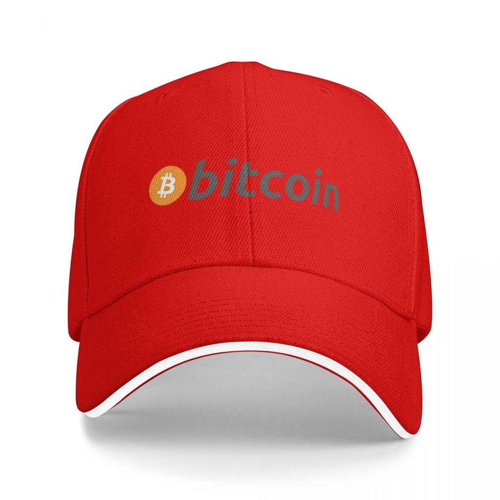 Unisex Baseball Hats Bitcoin Icon Cryptocurrency Art Outdoor Streetwear Summer Sports Baseball Caps Hip Hop Cap Casquette Hats