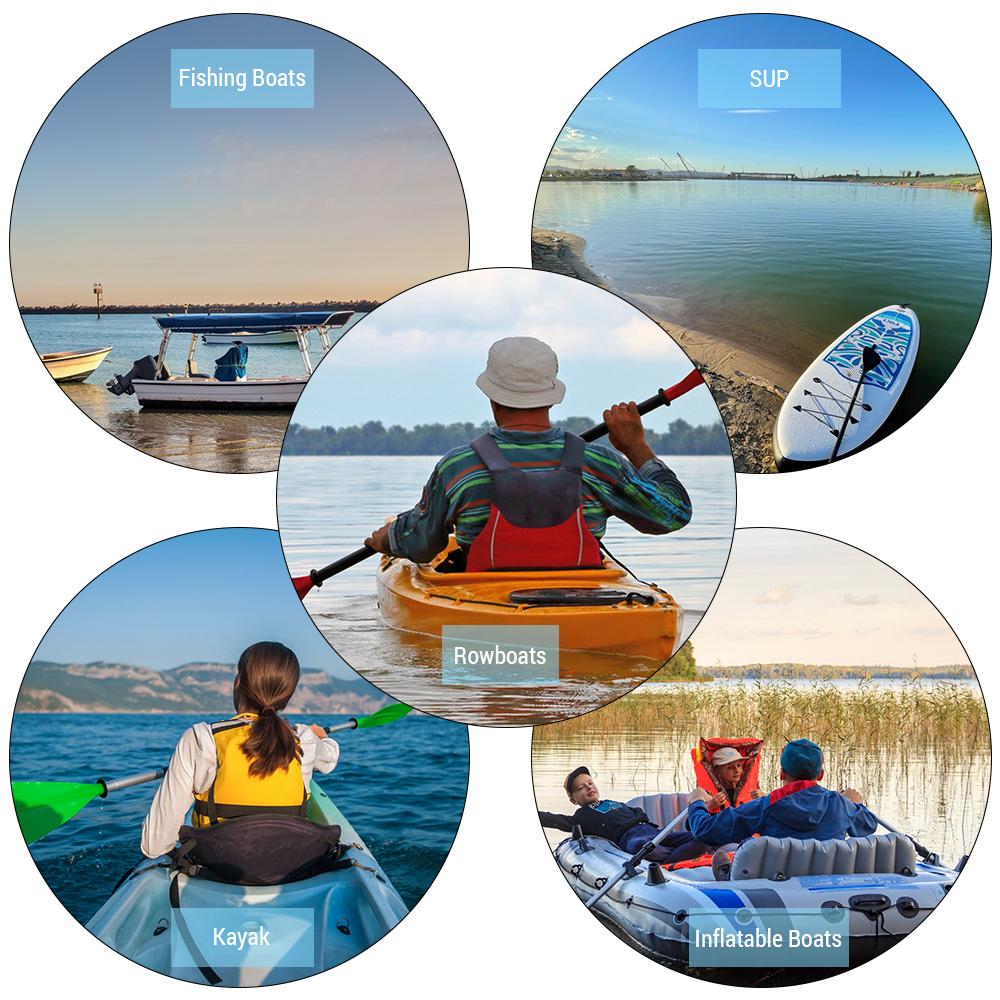 Kayak Seat Cushion with Back Support EVA Foam Padded Boat Seat Cushion Comfortable Canoe Seat Pad