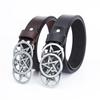 Men's Trendy Five-Star Leather Belt - European & American Celtic Classic Design