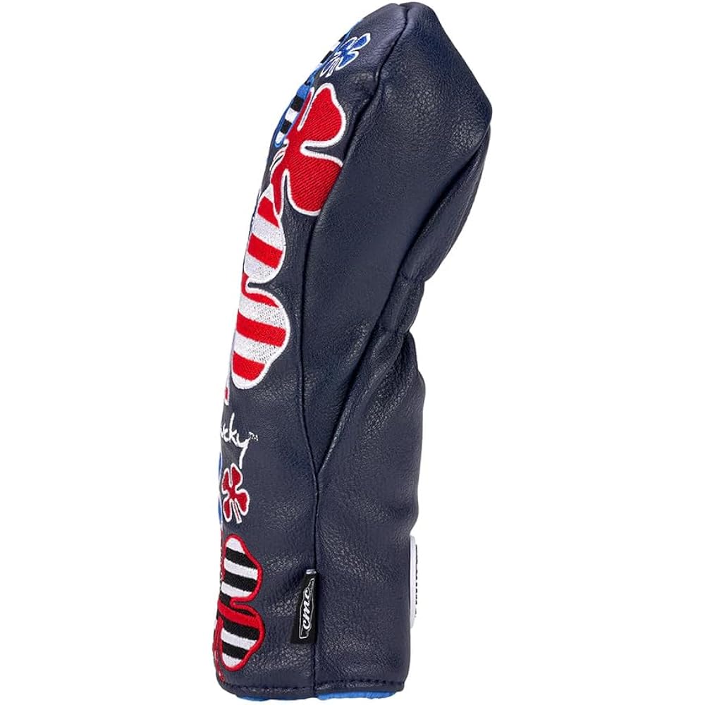 Black Clover (Black Clover) Golf Head Cover Utility Flag Day Navy UT Cover FLAG DAY NAVY HYBRID C...
