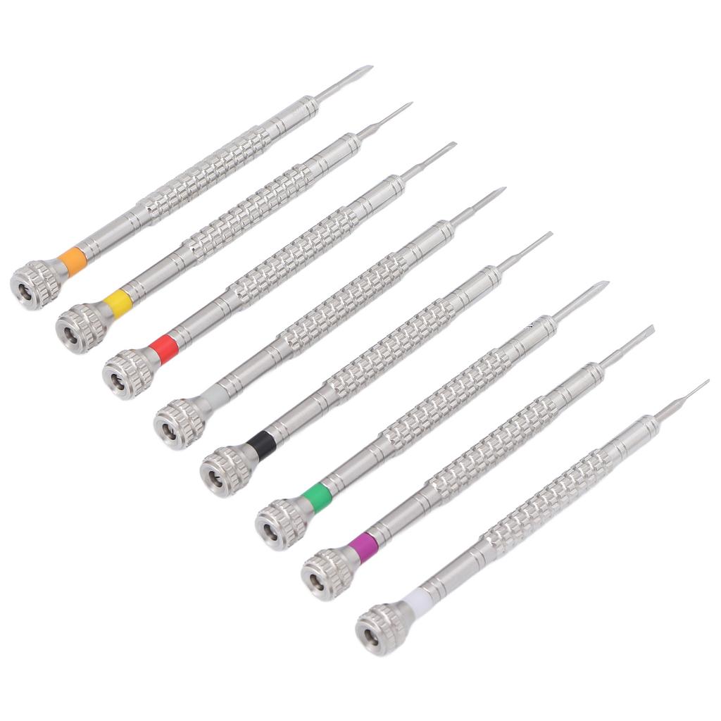 Sada šroubováků na hodinky Různé rozlišitelné barvy Kompaktní Praktické Dlouhotrvající Drobné Opravy