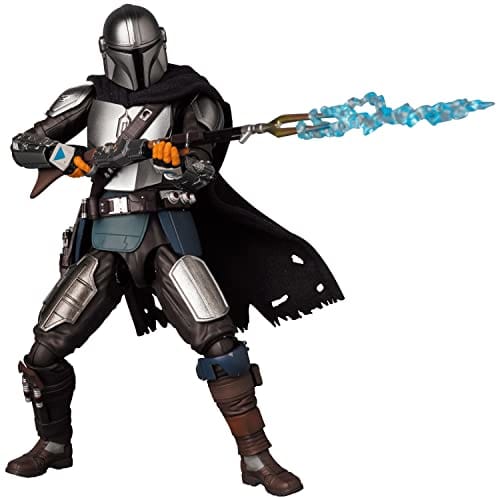 Medicom Toy MAFEX No. 200 The Mandalorian Ver. 2.0 Action Figure, Approximately 160mm Tall, Non-Scale, Pre-painted