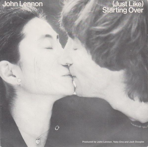 7inch Record JOHN LENNON - (Just Like) Starting Over / Kiss Ki K79186 GEFFEN 1980 UK Rock Used
