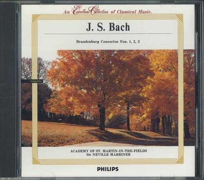CD - Bach: Brandenburg Concertos No. 1, MP133 PHILIPS Japan Classical Used