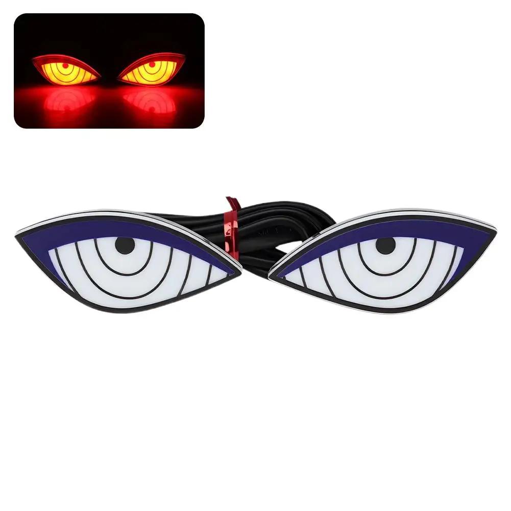 Motorcycle LED Tail Signal Light License Plate Lamp 12V Eagle Eye Headlight Flash Strobe Light for Motor Car Decoration M5L7