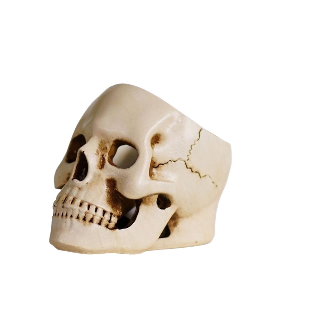 Hollowed-Out Halloween Storage Box - Multi-Purpose Desktop for and Home