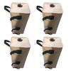 4Pcs 20L Tent Weight Water Bag Canopy Legs Weights Sandbags Heavy Duty Tent Water Weights for Outdoor Camping Equipment