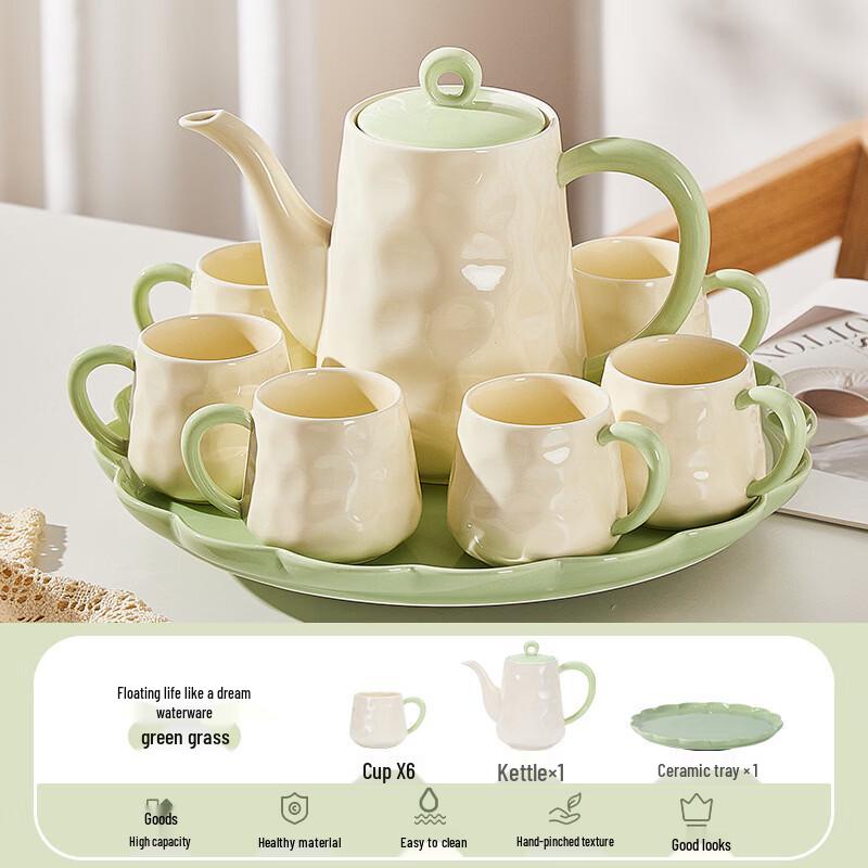 Cream Style Ceramic Tea Set