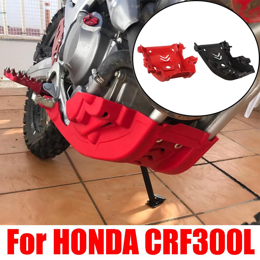 For HONDA CRF300L CRF300 CRF 300L CRF 300 L Motorcycle Accessories Under Engine Protection Cover Bash Guard Skid Plate Protector