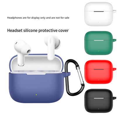 Flexible Schutzhülle Stoßfestes Gehäuse Kopfhörerhülle Gehäuse Staubdichtes Skin Waschbare Silikonhülle für OPPO Enco Air 4i