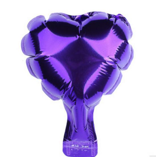 5-Inch Heart-Shaped Peach Foil Balloon for Floral Art & Birthday Party Decoration