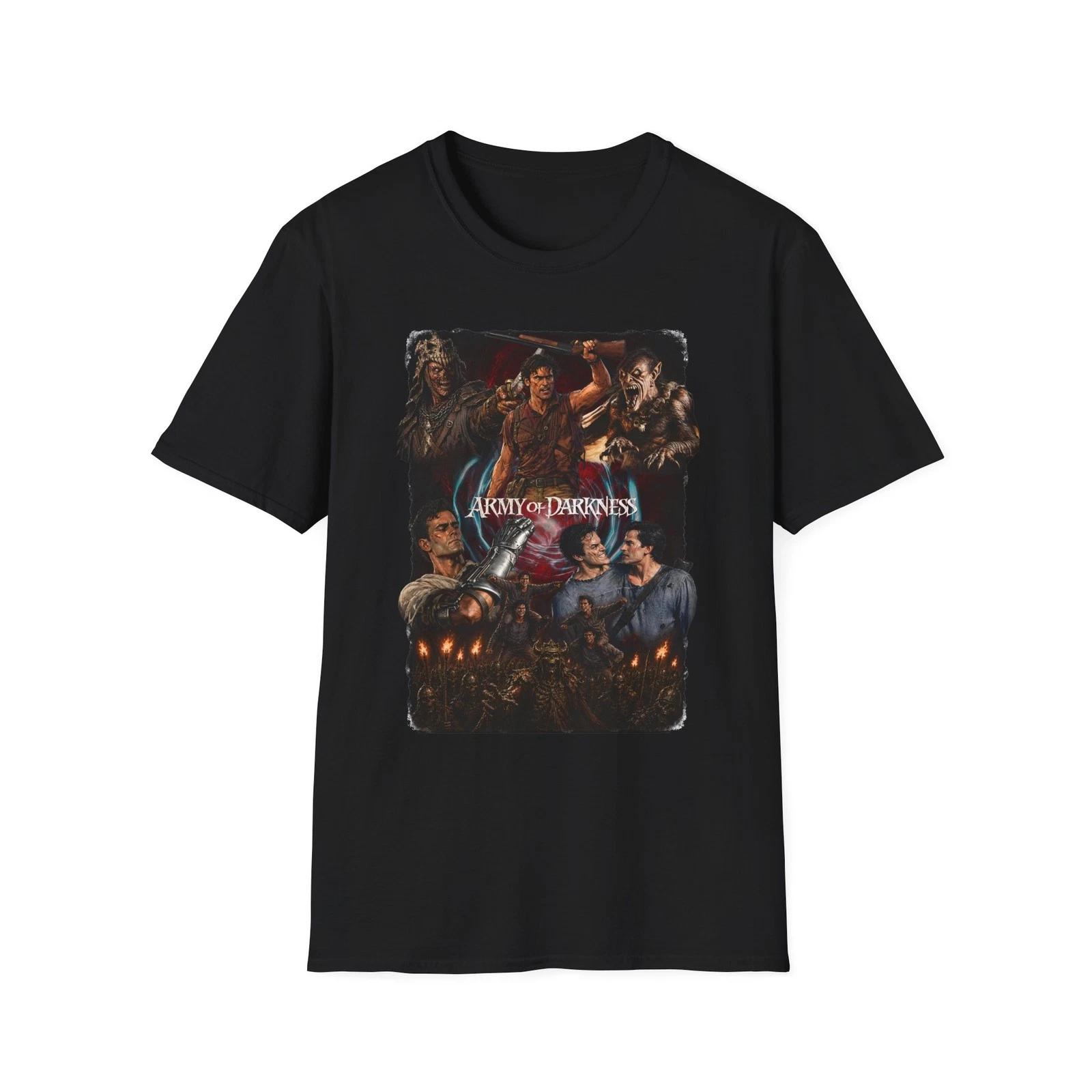 Army of Darkness movie  T-Shirt | Evil Dead horror tee XXXXL