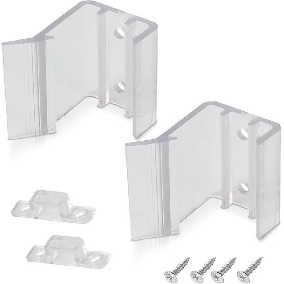 2PCS RV Sliding Mirrored Door Latch - H527 Universal Sliding Mirror Door Latch Replacement Hardware For Rv Motorhomes Campers