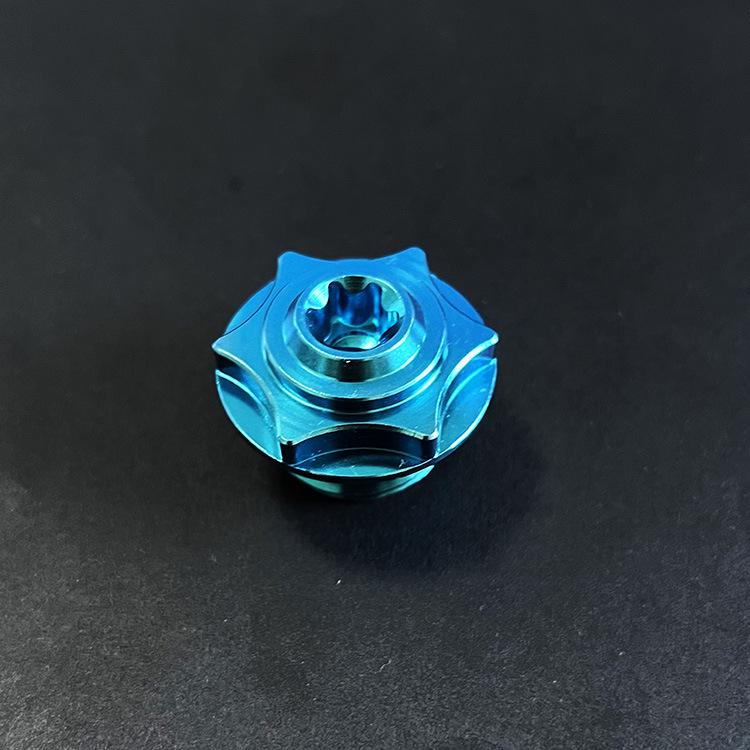 Titanium Alloy Oil Cap for Ducati, Suzuki, Yamaha, Kawasaki (TC4)