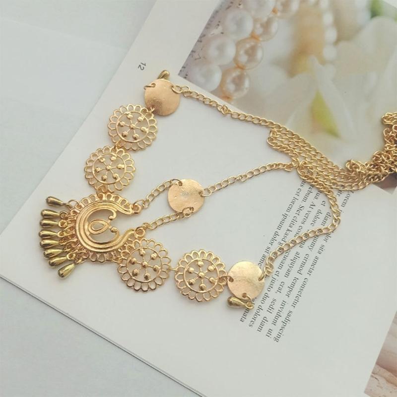 Heads Chain Jewelry Festival Prom Costume Hair Accessories Fashion Headbands Bohemian Headpieces for Bride Flower Girl